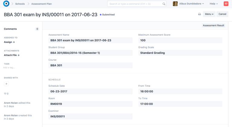 Intra-Campus Assessment Plan