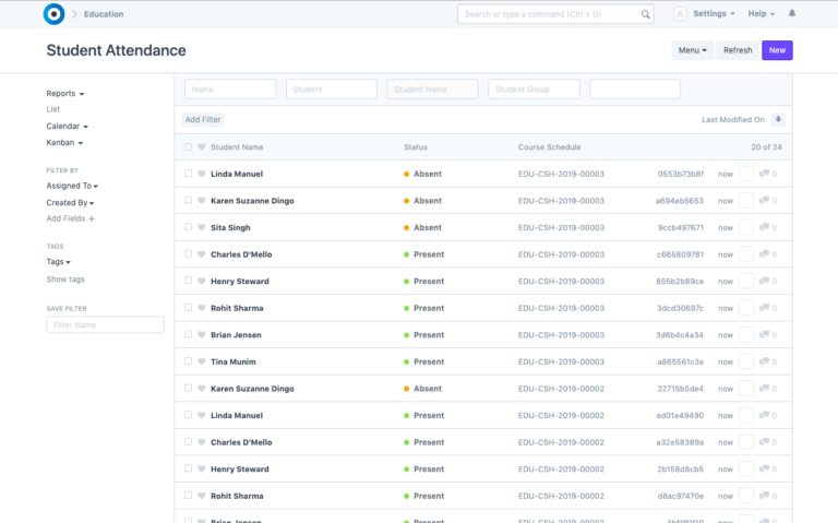 Student Attendance Image