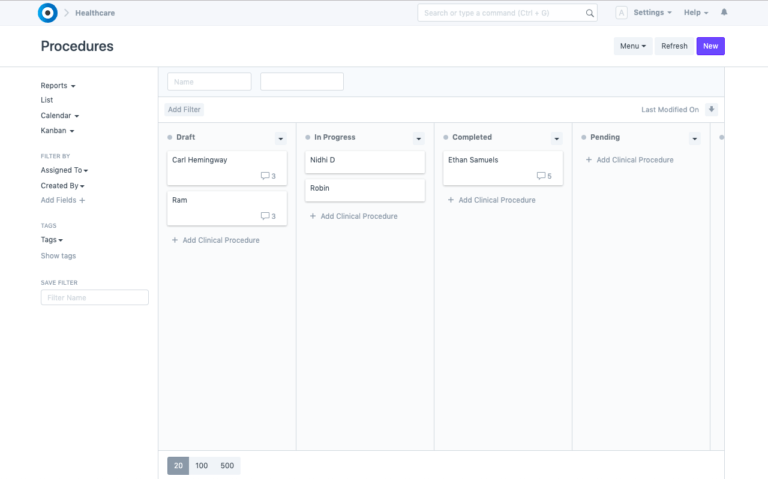 Intra-Health Procedure